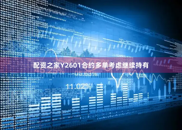 配资之家Y2601合约多单考虑继续持有